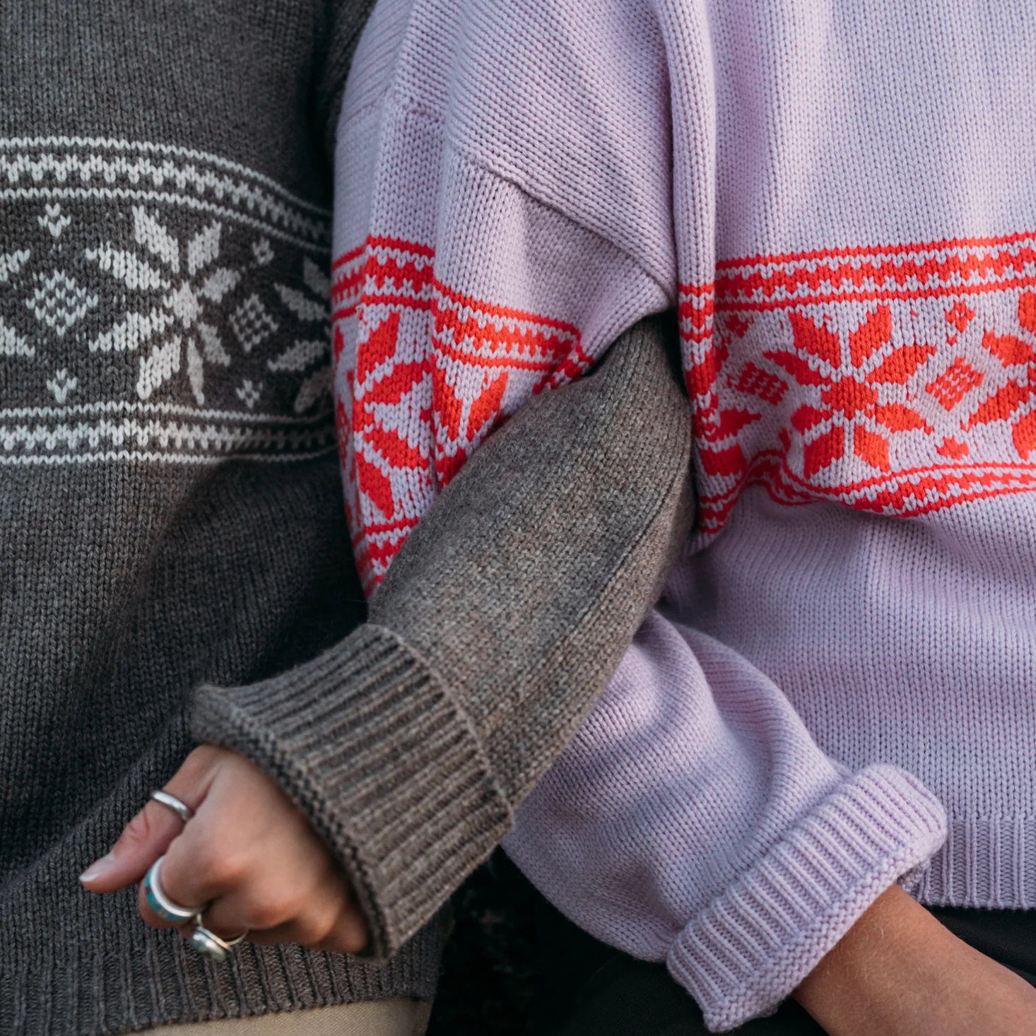 Maple Sugar | Fairlee Fair Isle Cashmere Sweater - Image 6