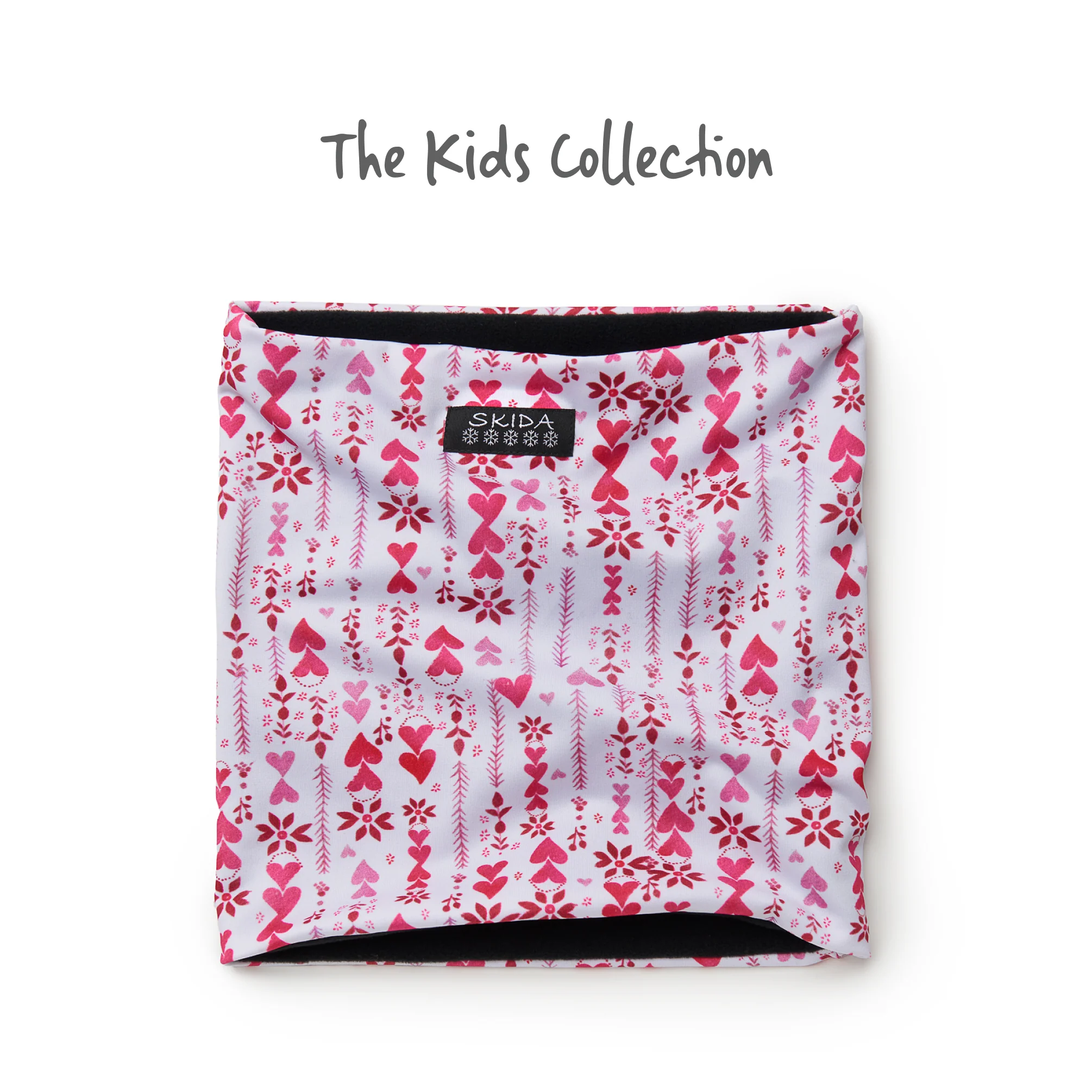 Heart Strings | Kids Alpine Fleece-Lined Neckwarmer - Image 2
