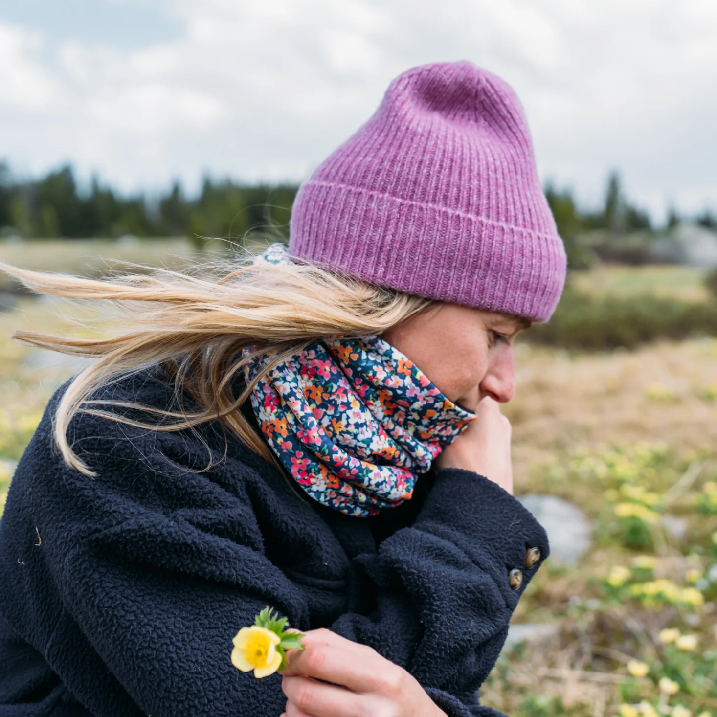 Hyacinth | Cashmere Kirby Knit - Image 2