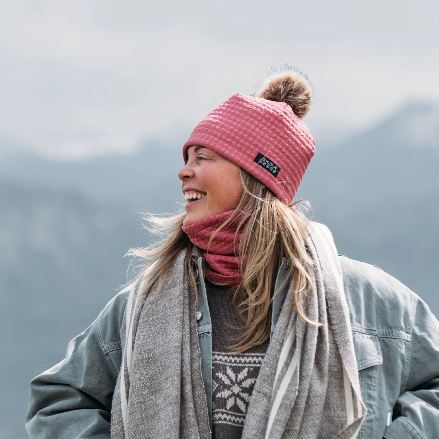 Shiraz | Chateau Fleece-Lined Pom Hat - Image 5