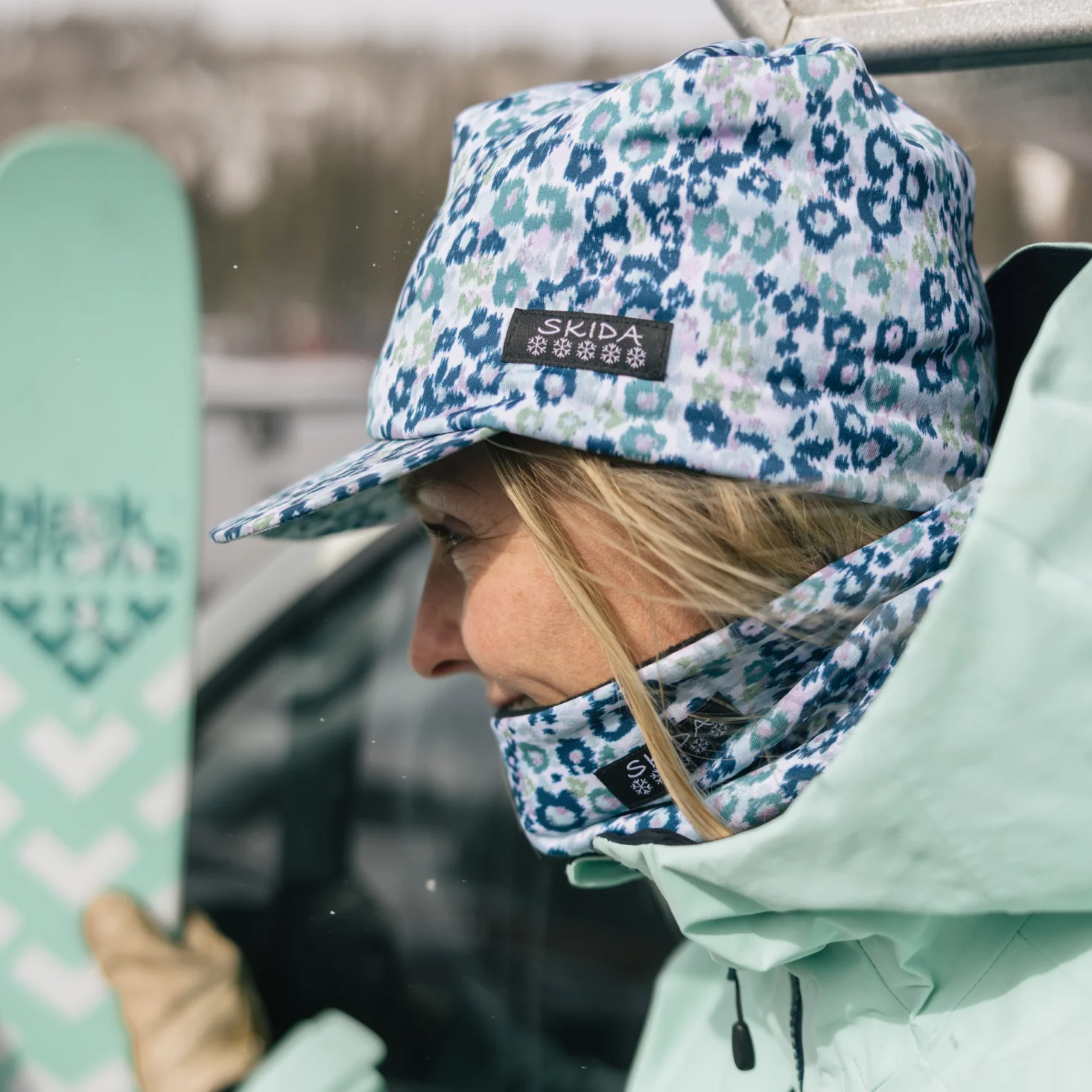 Snow Cat | Alpine Fleece-Lined Hat - Image 3